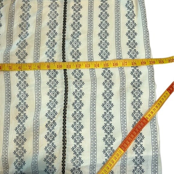 English‎ Factory Womens Off Shoulder Top Blouse Tunic M Bell Sleeves - Picture 7 of 9